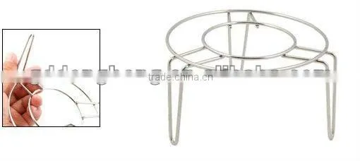 Kitchen Cookware Steamer Metal Wire Rack Stand