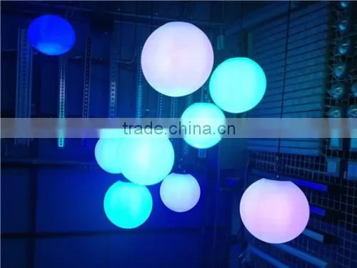 stage decoration dmx ball light/led lift ball