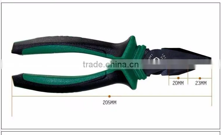Industrial use insulated combination pliers for electrician working multi hand tools