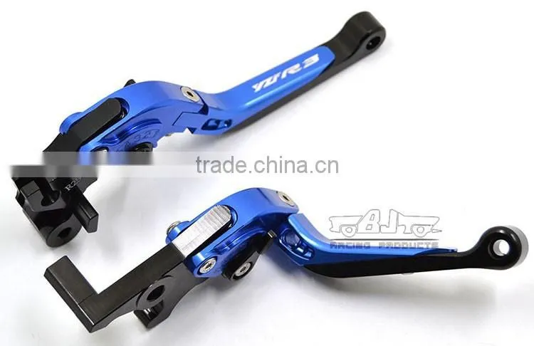 LS-001-R3 Popular CNC Folding Extendable Motorcycle Clutch Brake Lever for Yamaha Yzf R3
