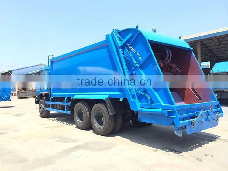compactor garbage truck 18~20 m3. Garbage truck for sales. Compactor garbage truck price