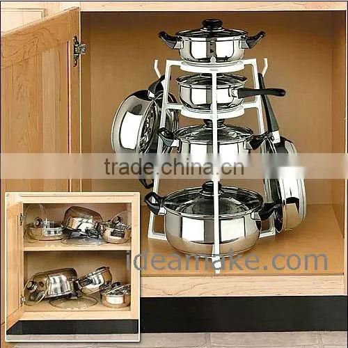 Pan Organizer-Kitchen Organizer Factory Hot Direct Selling