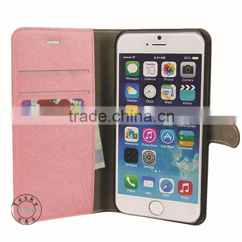 hot sale new design pc+pu case for iphone 6