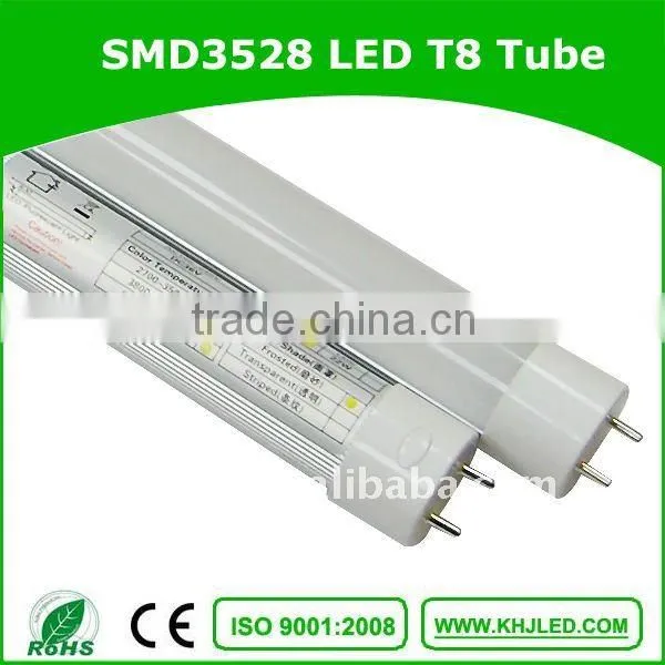 2011 patent design 18 led tube light with external constant current driver