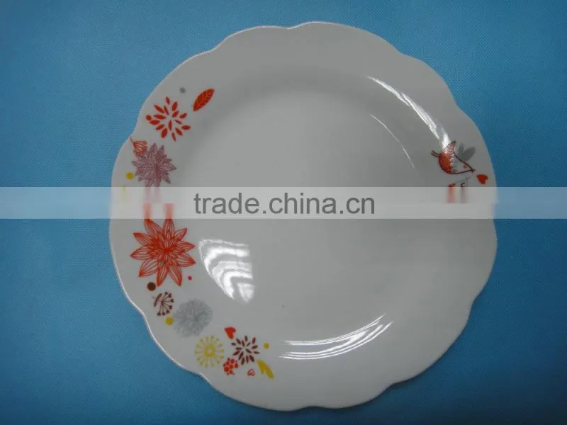 ceramic dishes plate,platos de porcelana placa ,dish plate