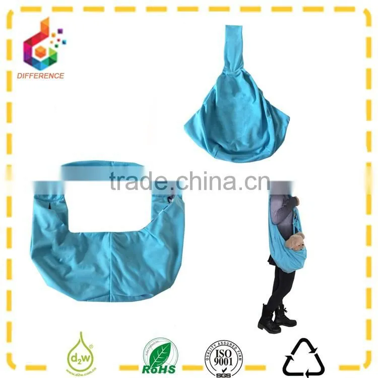 Portable cat pet cotton carrier with pocket