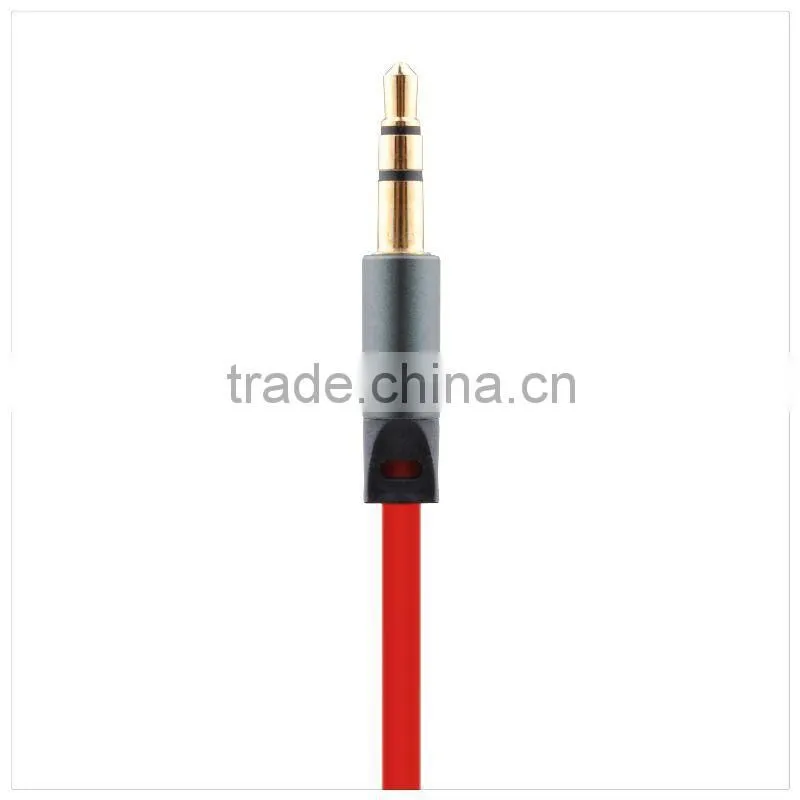 hot sale metal earcup good quality colorful wired Earphone