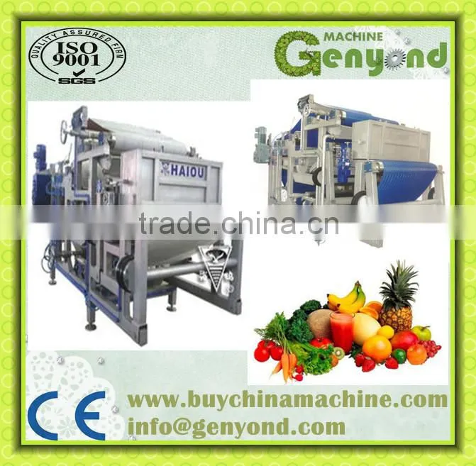 belt filter press used for wastewater treatment and paper industry for sale
