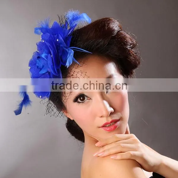 Rhinestone Colorful Hair Accessory Wholesale Scale Shape Fabric Baby Hair Band