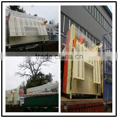 Automatic cardboard box gluing machine