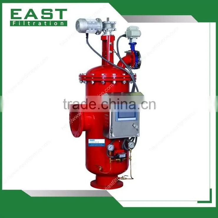 Electric Stainless Steel Brush Self Cleaning pool filter