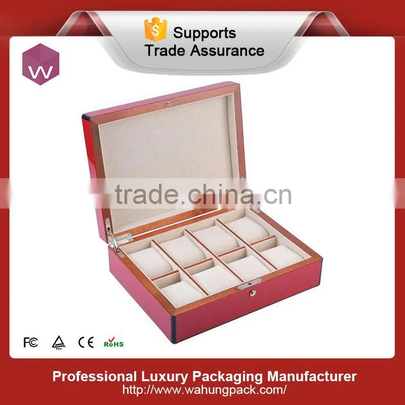 Top end new design wooden box watch