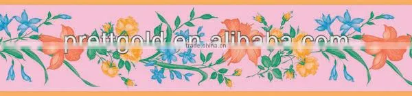 Arts and crafts wallpaper borders B1019-4
