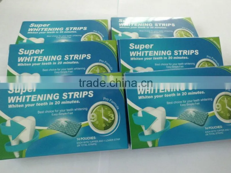 HIgh effect Home use Teeth whitening strips from Tanon factory