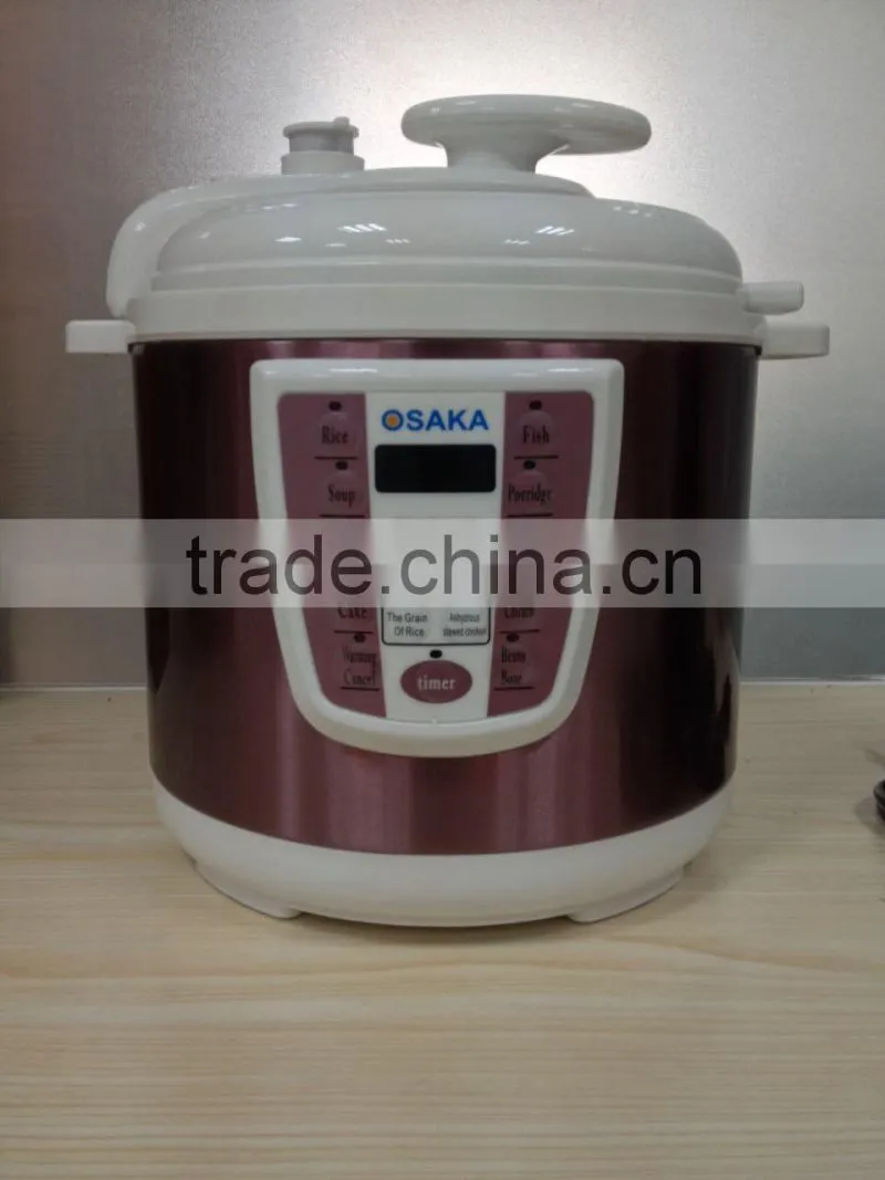 Stainless Steel Electric Multi Pressure Cooker with Nice Design