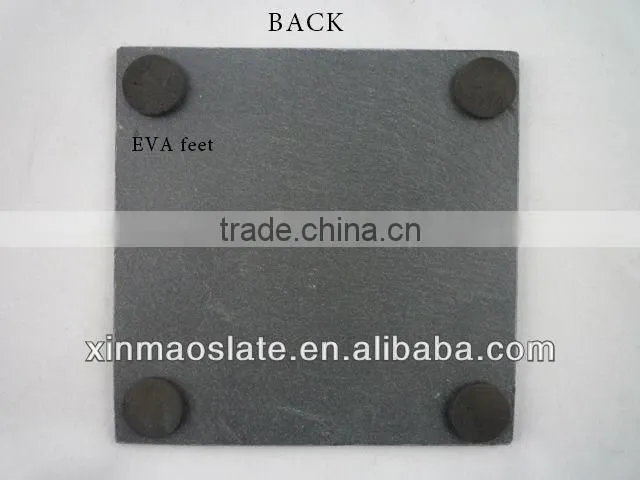 big black slate sushi plate from chinese slate supplier