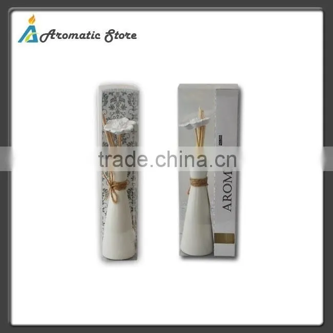 handmade ceramic flower reed diffuser