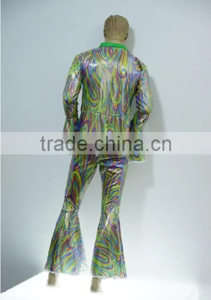 70'S Disco Suit Dancer Mens Fancy Dress 70s Party uniform instant costume