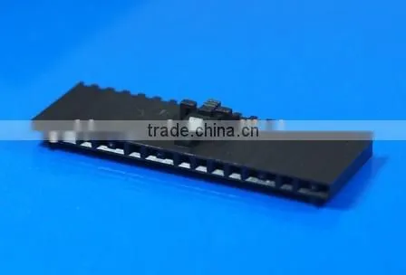 Pitch 2.54mm Wire to Wire Connectors Housing Male Single Row 2 - 25 Pins