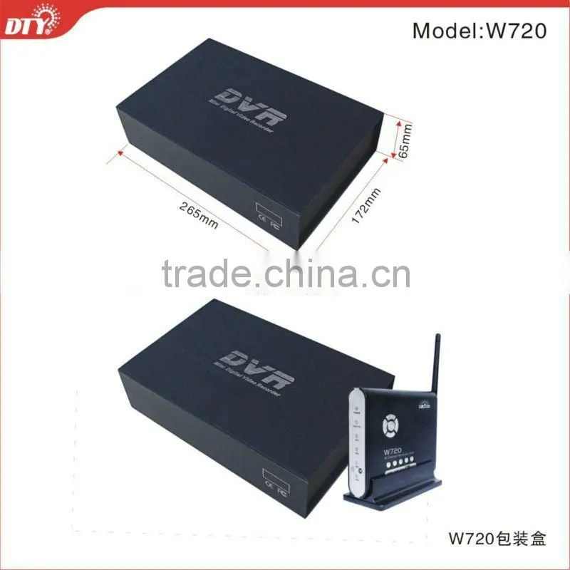 2.4ghz 4ch wireless home video security system dvr kit, W720