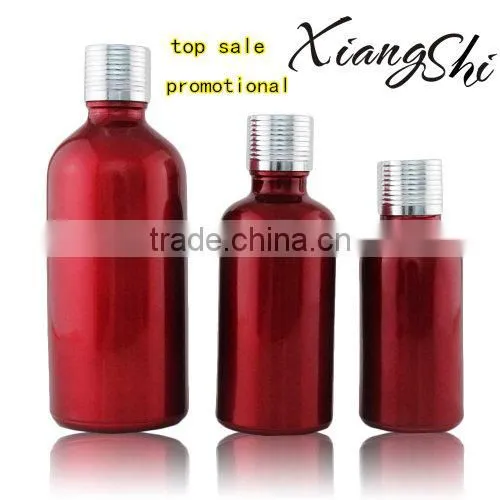 100ml essential oil bottles with aluminum cap and stopper