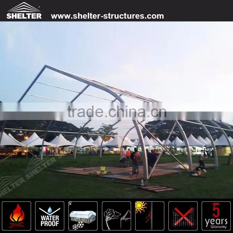 Top sale giant Shelter aircraft hangar tent for trade show arena exported to India