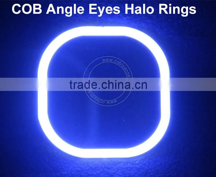 Plasma COB led angel eyes for bmw f30 e90 e92 e93 m3 single color white red 60*60mm