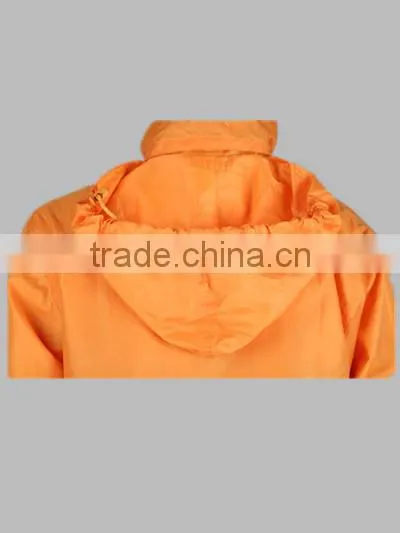 Waterproof Rain Jacket Wholesale Rain coat with concealed hood Made in China