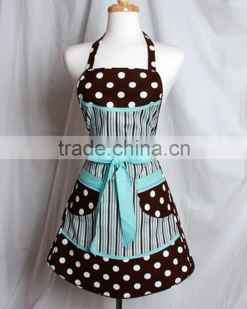 Fashionable denim apron customized design apron