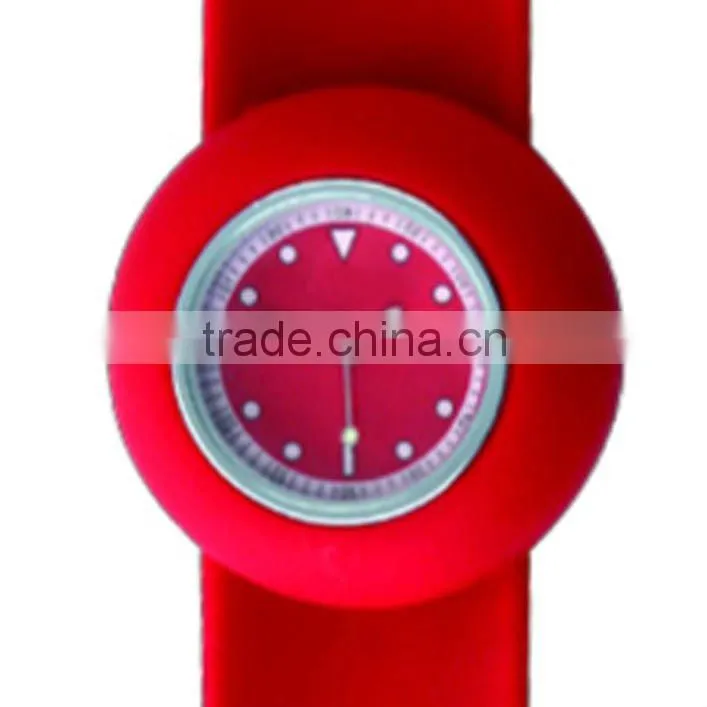 Slap Watches With Silicone Watchstrap, Silicone Bracelet Watch