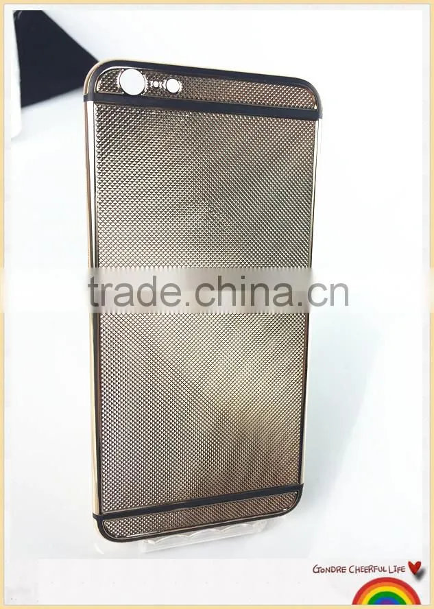 Rose Gold Stripe Back Housing for iPhone 6 Plus , Luxury Gold Housing for iPhone 6plus