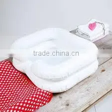 Disability aids Homecare plastic Inflatable Hair Wash Basin