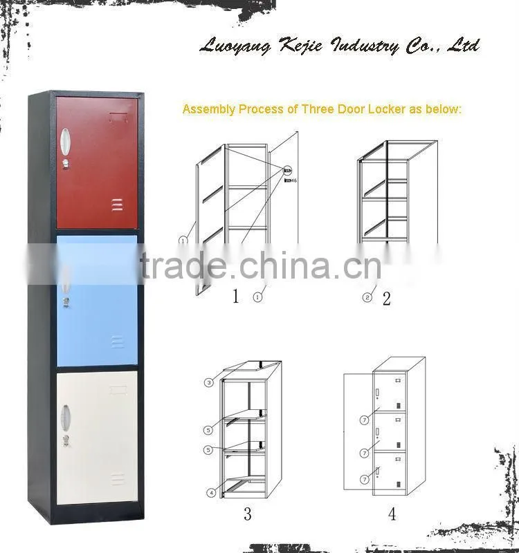 kids metal lockers knock down steel locker gym metal locker