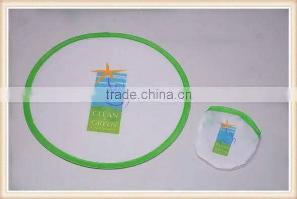 Promotional foldup foldable frisbee