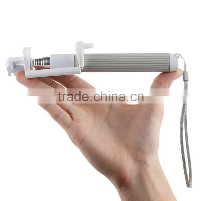 2015 most popular light weight improved design selfie stick with bluetooth