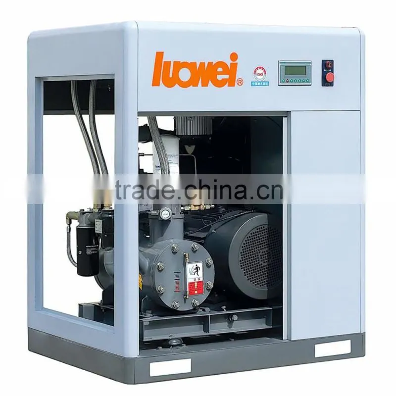 CE 37KW energy saving belt rotary screw air compressor with Germany ROTORCOMP air-end