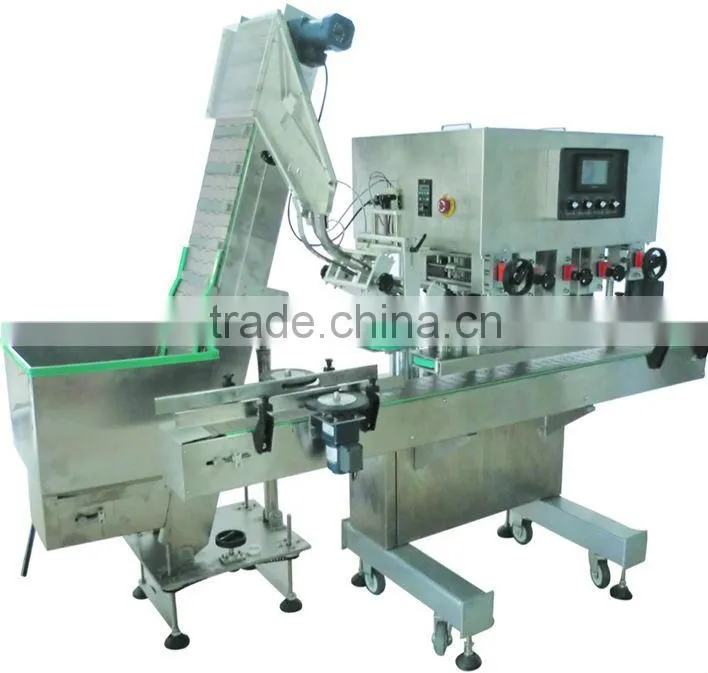 Automatic Liner Screw Capper, Screw Cap Bottle Capper