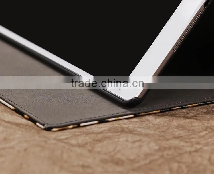 Leopard print leather case for ipad air, for ipad air case