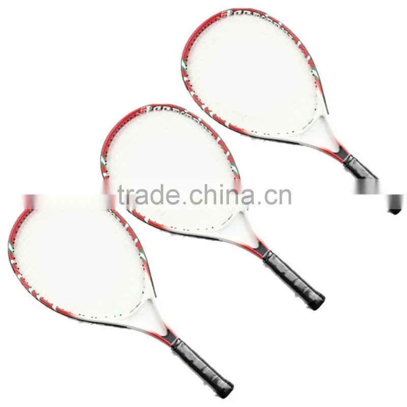 Tennis racquet with strong custom tennis racket grips