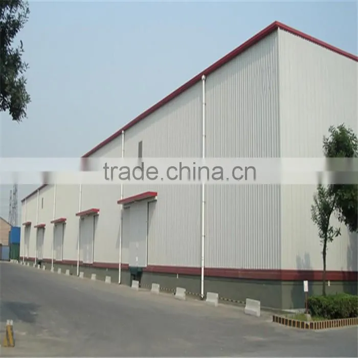 China prefabricated steel warehouse building supplier