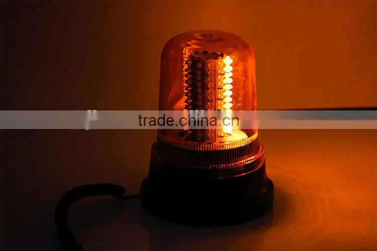 12w Led Amber Emergency Light 120LED Police Lamp Led Warning Lights