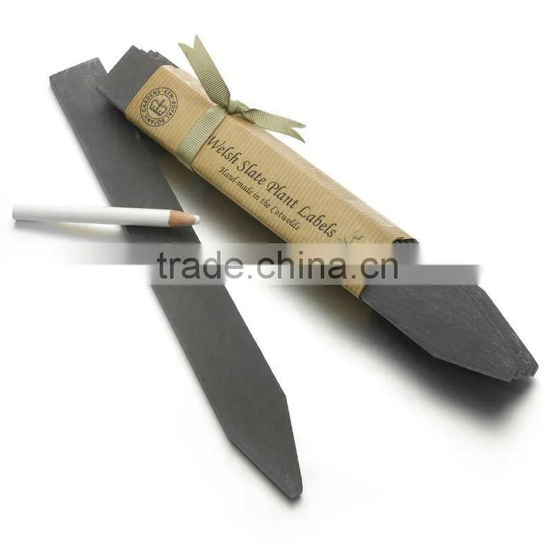 creative garden plant labels natural slate plant labels board