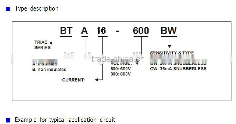 trigger structure triac