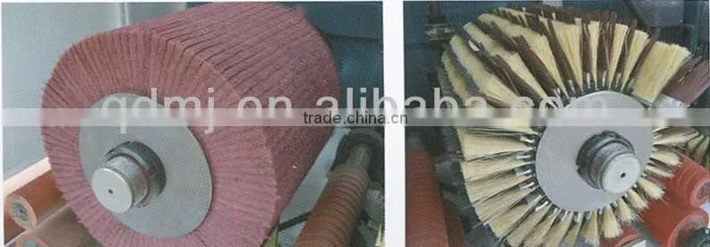 Oscillating Curve Brush sanding machine for wood