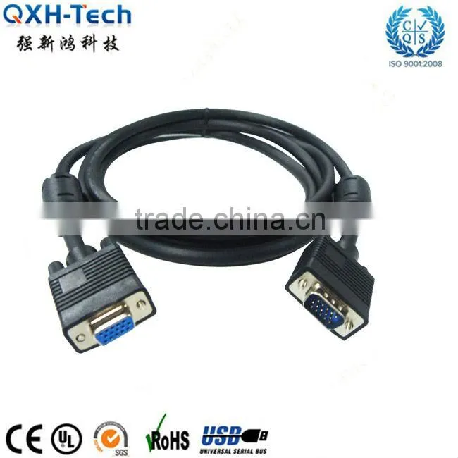Hot Selling HDB15pin D-sub 15 HDTV VGA Cable 8m Optional Length