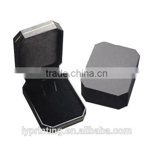 Logo printing custom necklace box, watch box, ring box printing