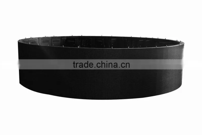 New Round Advertising P8 LED Sign Display Products Curved LED Panel