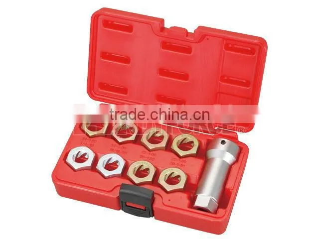 9PCS Twist Axle Spindle Rethreading Set / Auto Repair Tool / General Tool