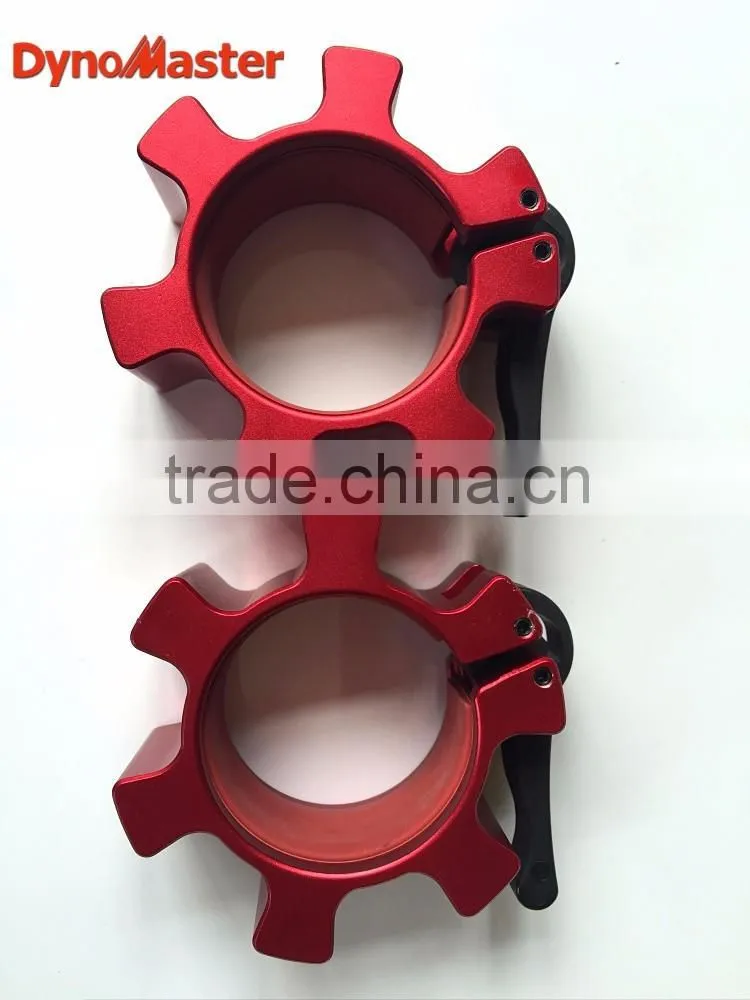 Dynomaster Olympic OSO Barbell Collars /Olympic Weight Collars/Training Barbell Collars