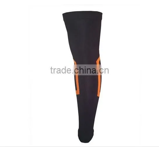 Men Silicone Antiskid Long Knee Support Brace Pad Protector Basketball Leg Sleeve Sports Kneepad
